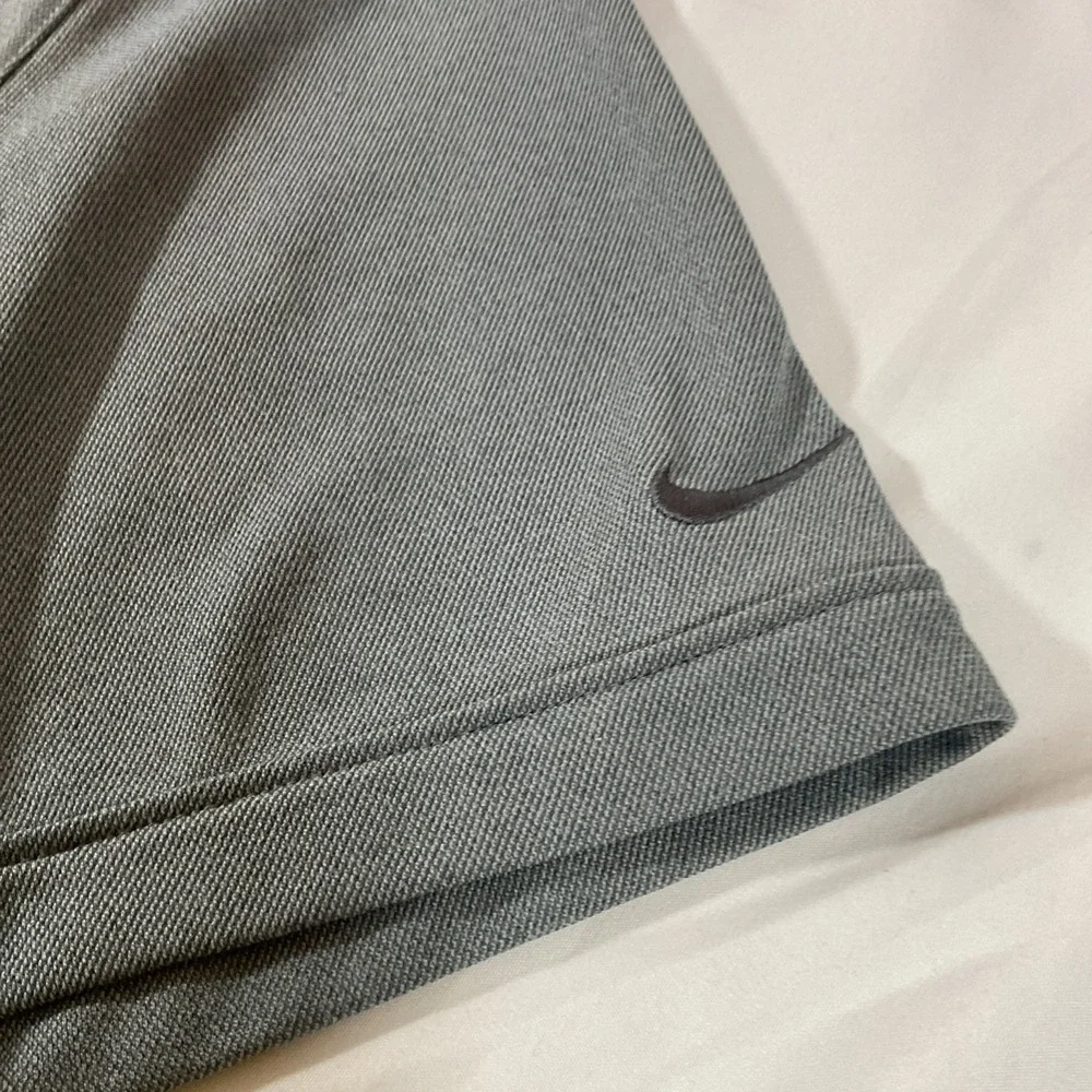 2 Nike‎ Golf Dri-FIT Mens XL Gray Polo Shirt Kinematic Sports Short Sleeve XL